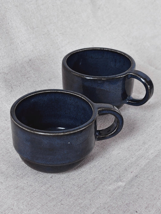 Blues coffee cup